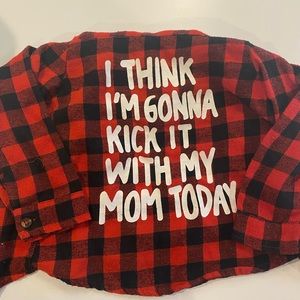 Red Flannel Button Up